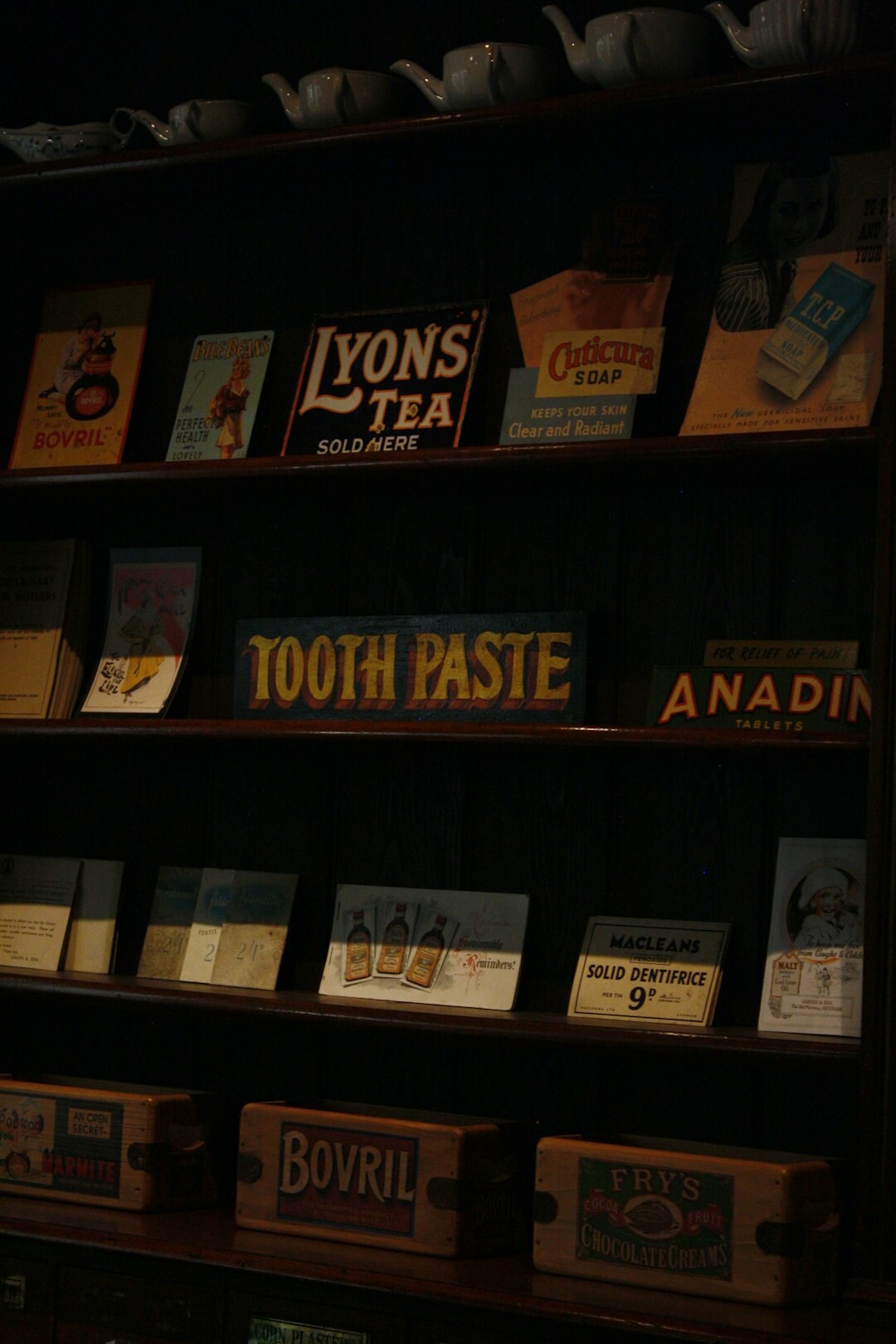 vintage brand ads history