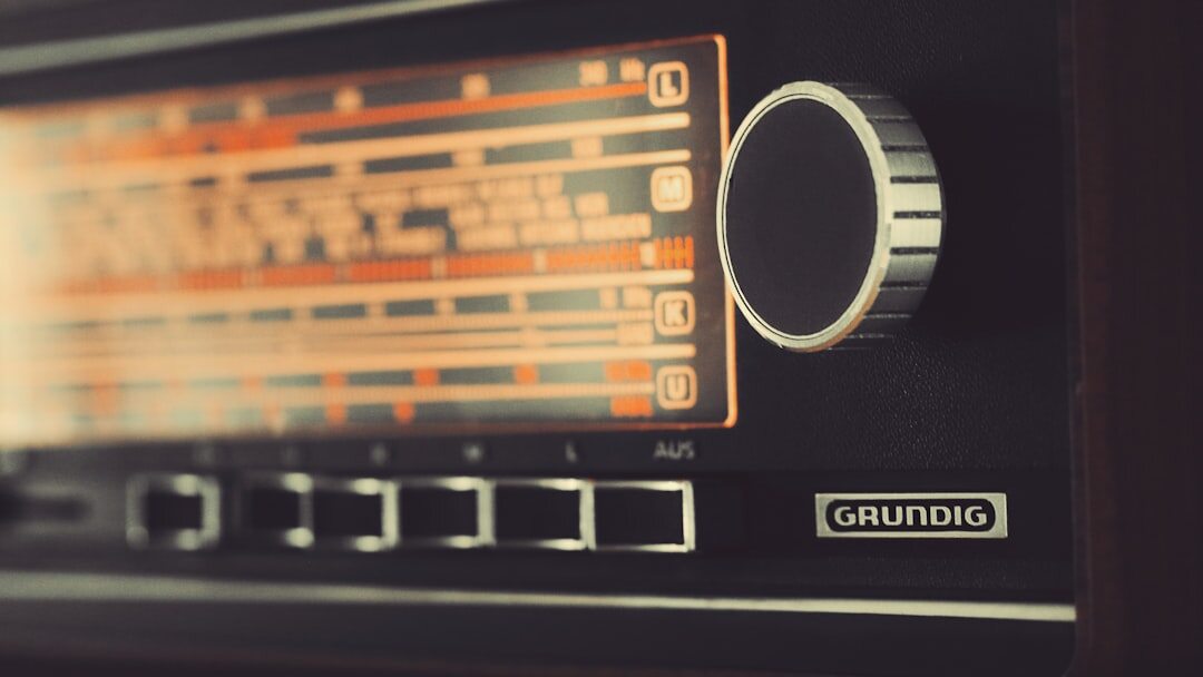 vintage radio advertisement