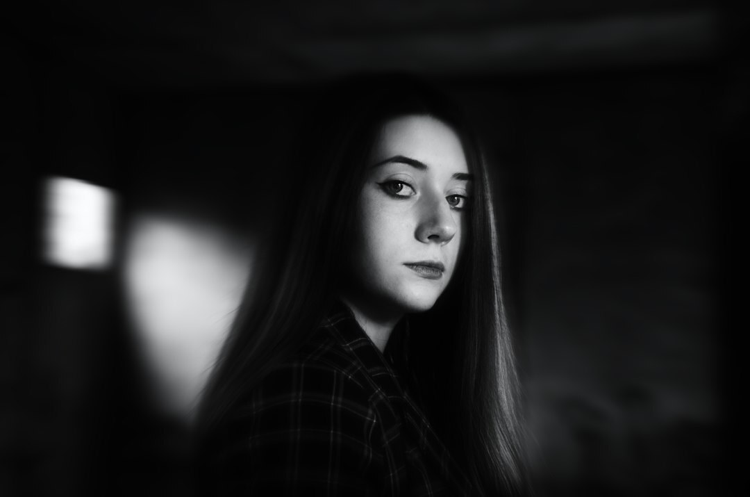 Studio portrait of a young Swiss woman, archivist and researcher